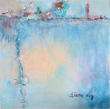 1834 - Terre promise, Acrylique mixte, 30" H x 30" L, 450$